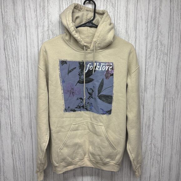 Taylor Swift Tops - Womens Size M Taylor Swift Folklore Hoodie Well Loved